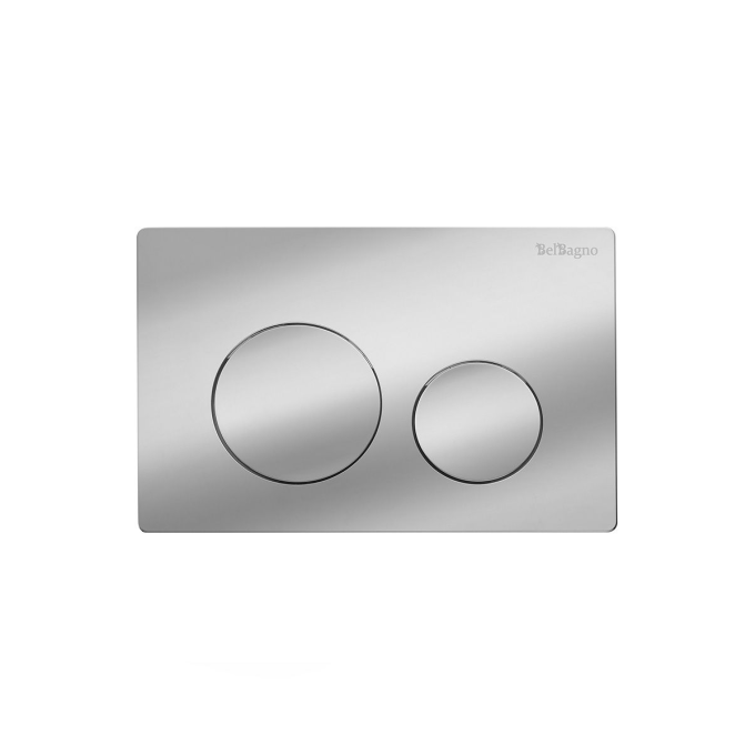 Кнопка смыва BELBAGNO BB-03C-CRM хром