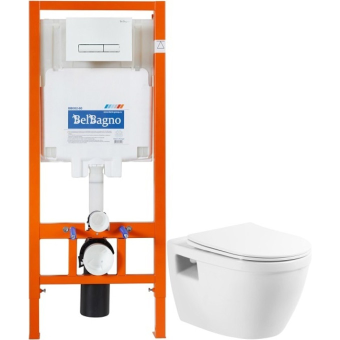 Комплект BELBAGNO BB070CHR/SC/BB002-80/BB018-GV-BIANCO